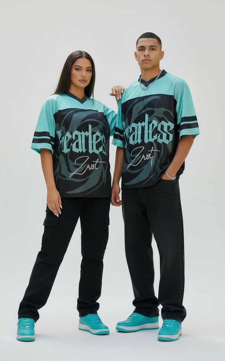 Fearless Mint Jersey T-Shirt